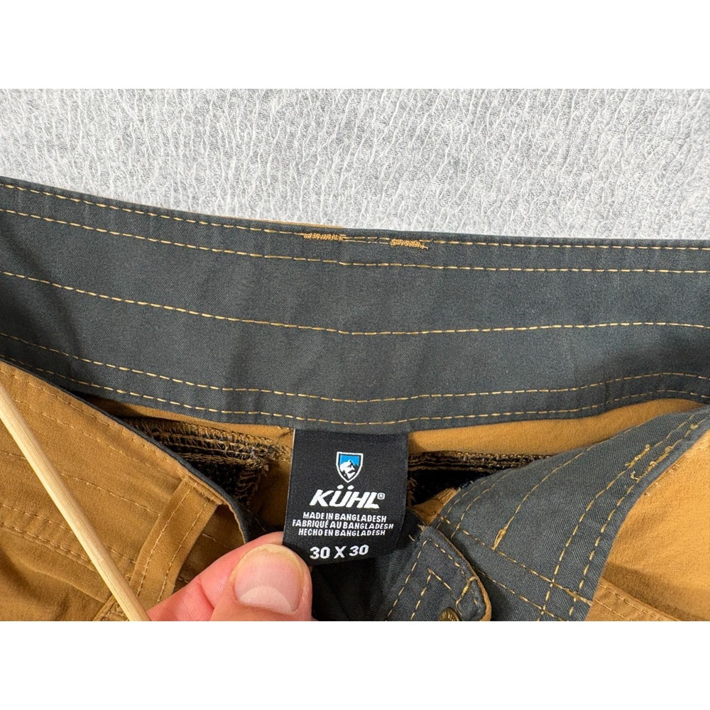 Kuhl USA Hiking Travel Outdoor Pants (Men's 30x30) Brown - Picture 4 of 13